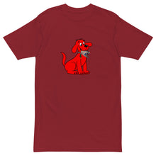 Load image into Gallery viewer, Red Dog Men’s premium heavyweight tee