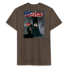 Load image into Gallery viewer, Comeback Fitted Cotton/Poly T-Shirt by Next Level - heather espresso
