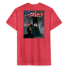 Load image into Gallery viewer, Comeback Fitted Cotton/Poly T-Shirt by Next Level - heather red
