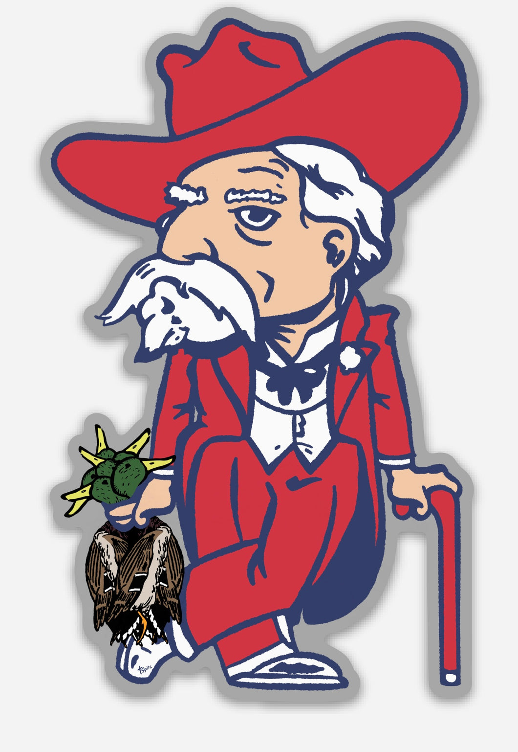 Colonel Reb’s Limits Sticker