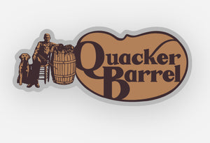 Quacker Barrel Sticker