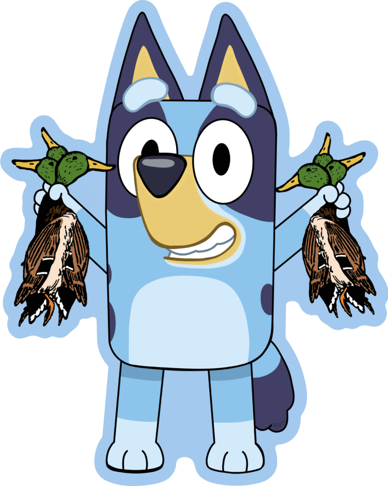 Bluey Sticker