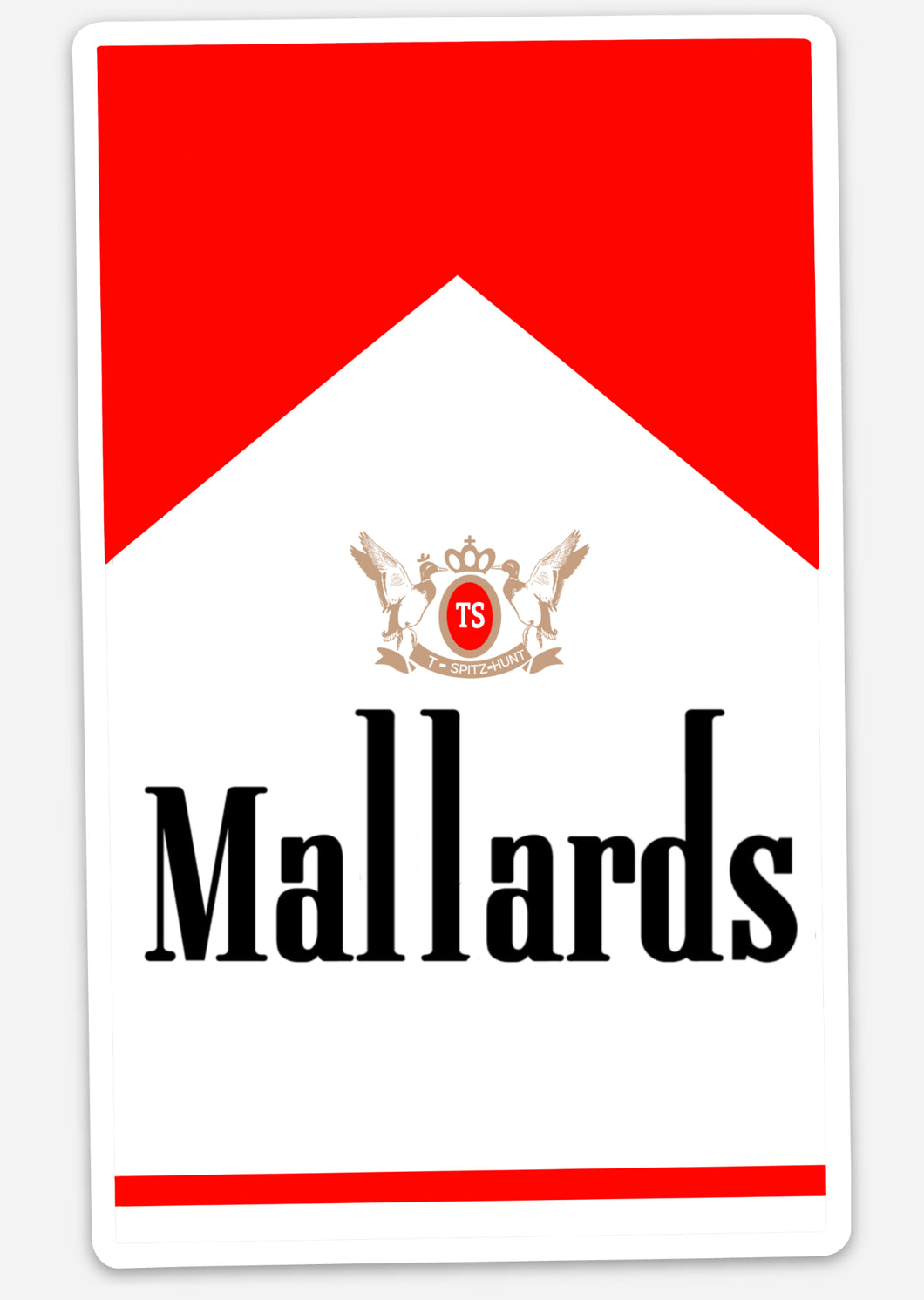 Marlboro Mallards Sticker