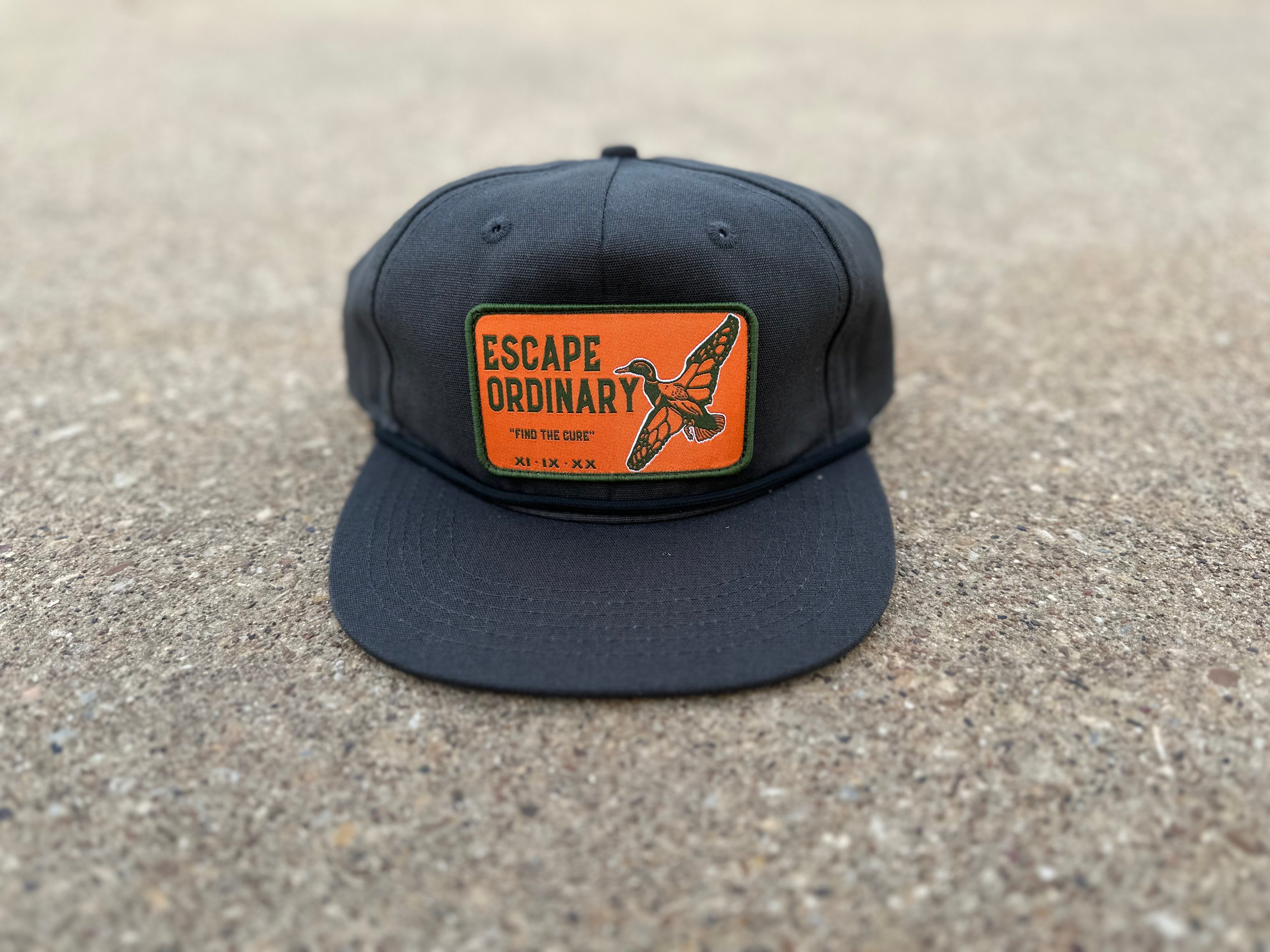 Escape Ordinary Gunmetal Patch Hat – Tyler Spitzmiller