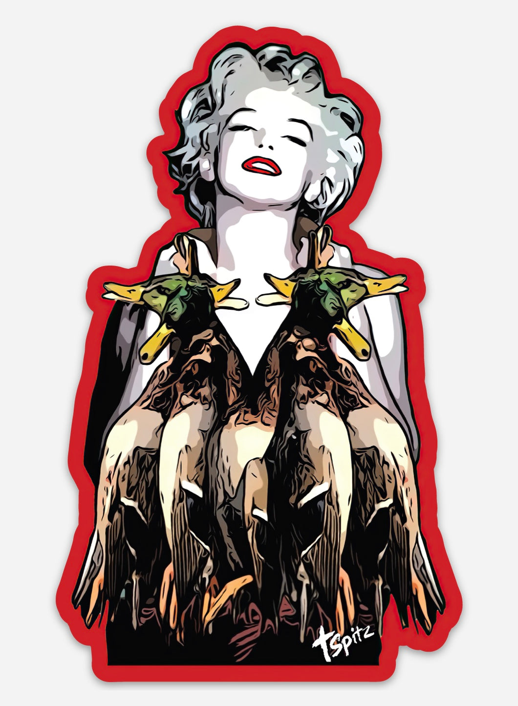 Monroe’s Mallards Sticker