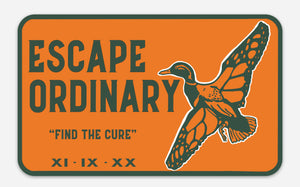 Multiple Sclerosis Escape Ordinary Badge Sticker