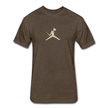 Load image into Gallery viewer, Fitted Cotton/Poly T-Shirt by Next Level - heather espresso
