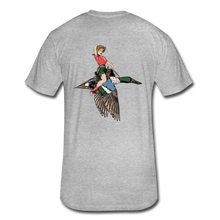 Load image into Gallery viewer, Holly &amp; Hollywood Fitted Cotton/Poly T-Shirt by Next Level - heather gray
