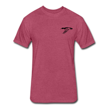 Load image into Gallery viewer, Holly &amp; Hollywood Fitted Cotton/Poly T-Shirt by Next Level - heather burgundy
