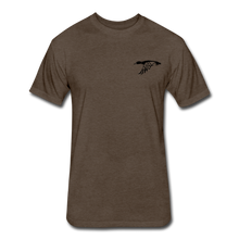 Load image into Gallery viewer, Holly &amp; Hollywood Fitted Cotton/Poly T-Shirt by Next Level - heather espresso
