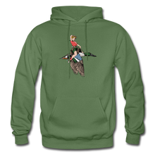 Load image into Gallery viewer, Holly &amp; Hollywood Gildan Heavy Blend Adult Hoodie - military green
