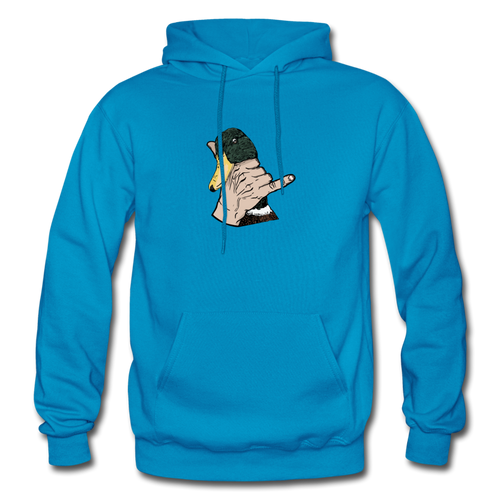 Shaka Grip Gildan Heavy Blend Adult Hoodie - turquoise