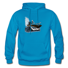 Load image into Gallery viewer, Hell or High Water Gildan Heavy Blend Adult Hoodie - turquoise
