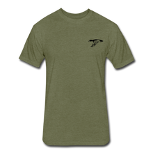 Load image into Gallery viewer, Hell or High Water Fitted Cotton/Poly T-Shirt by Next Level - heather military green
