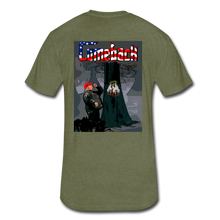 Load image into Gallery viewer, Comeback Fitted Cotton/Poly T-Shirt by Next Level - heather military green
