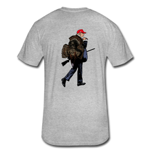 Load image into Gallery viewer, Presidential Thunder Fitted Cotton/Poly T-Shirt by Next Level - heather gray
