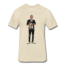 Load image into Gallery viewer, Dolph’s Ducks Fitted Cotton/Poly T-Shirt by Next Level - heather cream

