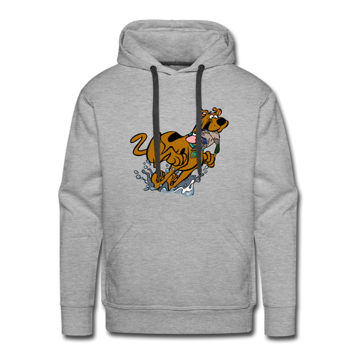 Scooby Snacks for Quacks Men’s Premium Hoodie - heather grey